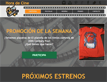 Tablet Screenshot of horadecine.com